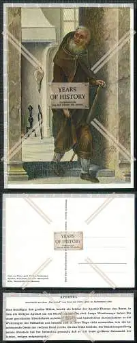 AK Apostel Ausschnitt aus dem Marientod Joos van Cleve gest. 1540 zu Antwerpen 