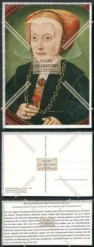 AK Miniaturbild der Sibylla Rinck Bartholomäus Bruyn d. Ä. 1493 - 1555 Köln 