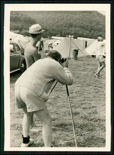 17x Foto Bad Ems an der Lahn Camping und Angel Sommerfrische Urlaub um 1950