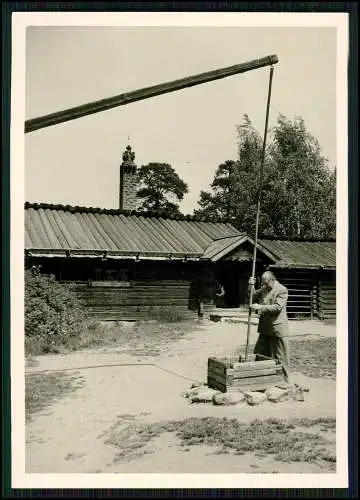 16x Foto Schweden Stockholm Reise um 1950 auch Ansichten außerhalb Dorf Holzhaus