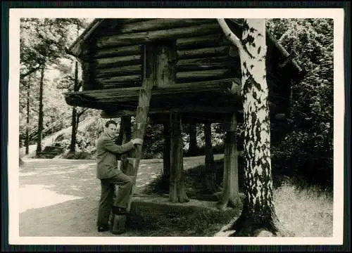 16x Foto Schweden Stockholm Reise um 1950 auch Ansichten außerhalb Dorf Holzhaus