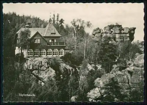 8x Foto AK Walddorf Oybin Jonsdorf Großschweidnitz Neugersdorf Töpferbaude uvm.