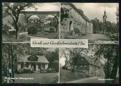 8x Foto AK Walddorf Oybin Jonsdorf Großschweidnitz Neugersdorf Töpferbaude uvm.
