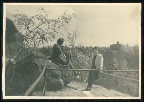 10x Foto Wandern bei Oybin in Sachsen um 1936 Blick auf den Berg und vieles mehr