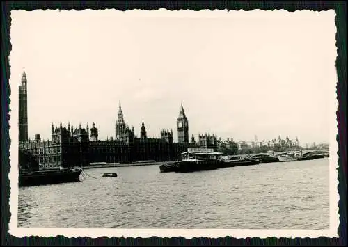 12x Foto England London Reise um 1960 Ankunft Flugplatz u. viele Stadterlebnisse