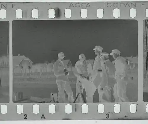 24x ganzer Film Original Negativ 1940-45 - Soldaten der Wehrmacht im Einsatz