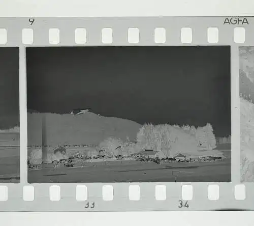 22x Negativ Film Reise mit VW Käfer Volkswagen aus Köln nach Bayern u.AT 1950-60