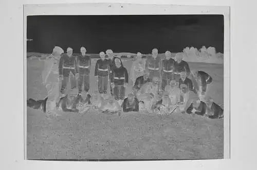 4x Original Negativ 1939-45 - Soldaten der Wehrmacht im Einsatz
