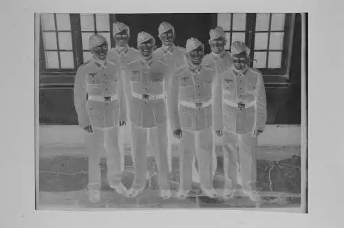 4x Original Negativ 1939-45 - Soldaten der Wehrmacht im Einsatz