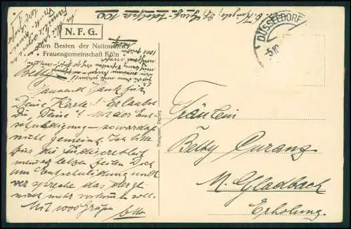 AK Postkarte Kaiser Wilhelm II, Portrait, Faksimile N.P.G.Karte 1915 gelaufen