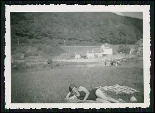 8x Foto Zwingenberg an der Bergstraße Neckarpartie uvm. Südhessen um 1938