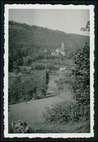 8x Foto Zwingenberg an der Bergstraße Neckarpartie uvm. Südhessen um 1938