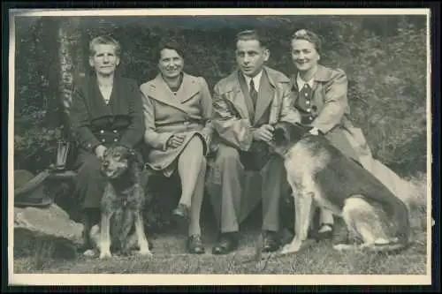 11x Foto Familie Erlebnisse Reise mit ihrem Schäferhund Wachhund 1938-41