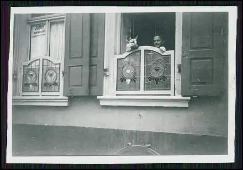 12x Foto Familie Erlebnisse Reise mit ihrem Schäferhund Wachhund 1938-41