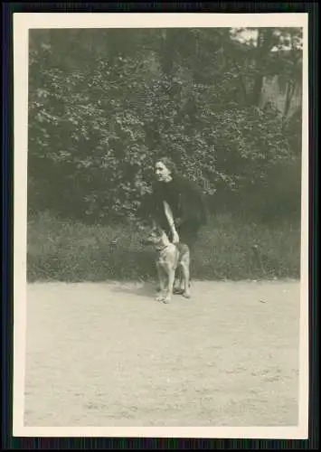 12x Foto Familie Erlebnisse Reise mit ihrem Schäferhund Wachhund 1938-41