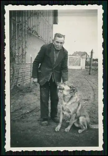 12x Foto Familie Erlebnisse Reise mit ihrem Schäferhund Wachhund 1938-41