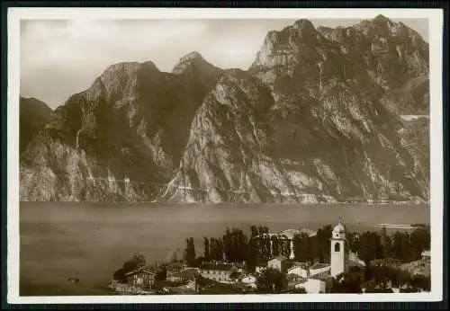 Foto AK Lago di Garda, Gardasee Südtirol Italien Torbole Blick auf Strada Ponale