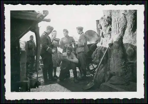 9x Foto Soldaten Wehrmacht in Furschweiler Namborn Lr. St. Wendel Saarland  1939