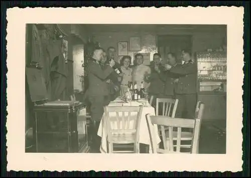 9x Foto Soldaten Wehrmacht in Furschweiler Namborn Lr. St. Wendel Saarland  1939