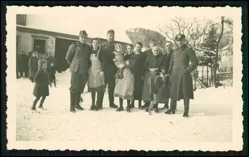 9x Foto Soldaten Wehrmacht in Furschweiler Namborn Lr. St. Wendel Saarland  1939