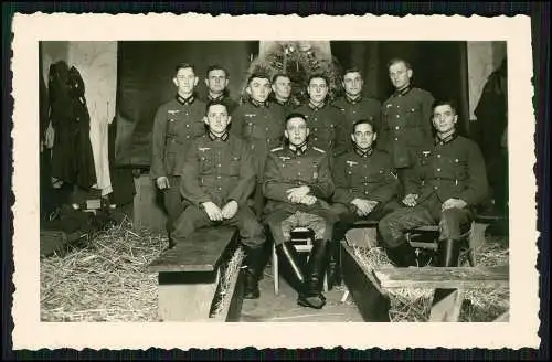 5x Foto Soldaten Wehrmacht in Furschweiler Namborn Lr. St. Wendel Saarland  1939