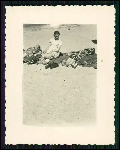 16x Foto Sommerfrische Urlaub an der Nordsee um 1936-39