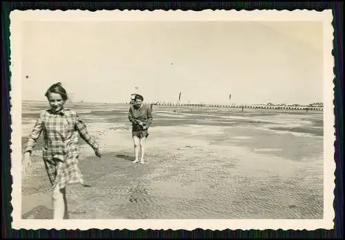 16x Foto Sommerfrische Urlaub an der Nordsee um 1936-39