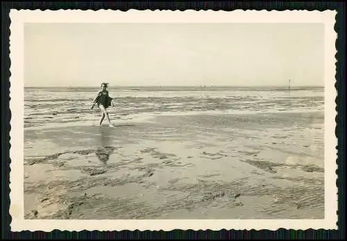16x Foto Sommerfrische Urlaub an der Nordsee um 1936-39