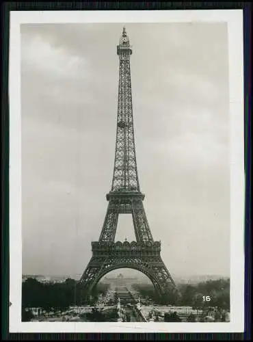 25x Foto Paris Frankreich Ansichten um 1940