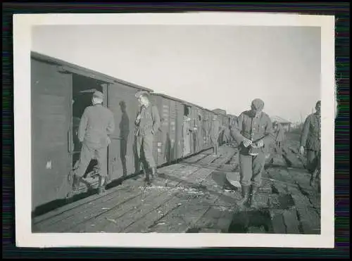 14x Foto - 6x4,5cm - Soldaten Wehrmacht Einsatz Ostfront Polen Russland uvm.