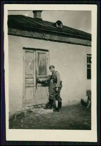 5x Foto Soldaten Wehrmacht Quartier in Baden Württemberg oder Pfalz