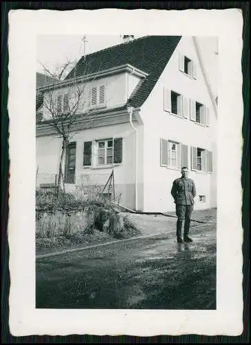 5x Foto Soldaten Wehrmacht Quartier in Baden Württemberg oder Pfalz