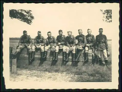 3x Foto Gruppe Soldaten Wehrmacht 1933