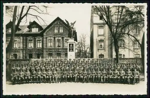 3x Foto AK Denkmal 1870-71 ? Nike Siegesgöttin Soldaten Wehrmacht 1933 Gruppe