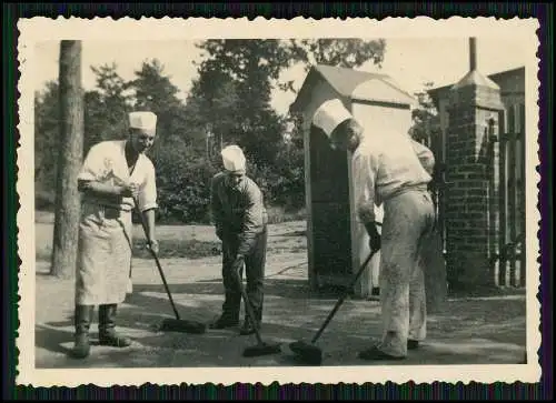 6x Foto RAD Soldaten mit Kochmütze uvm. Spaß Humor