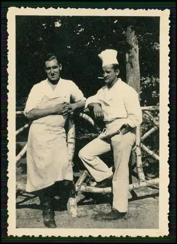 6x Foto RAD Soldaten mit Kochmütze uvm. Spaß Humor