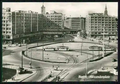 6x Foto AK Berlin Alexanderplatz Leninplatz und vieles mehr