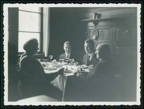 3x Foto Bockenem ? in Niedersachsen um 1930 Geschmückt zum Schützenfest