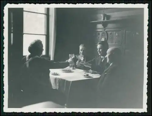 3x Foto Bockenem ? in Niedersachsen um 1930 Geschmückt zum Schützenfest