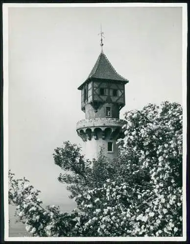 Foto 23x18 cm Kirchheim unter Teck Baden Württemberg Teckturm Burg Teck um 1940