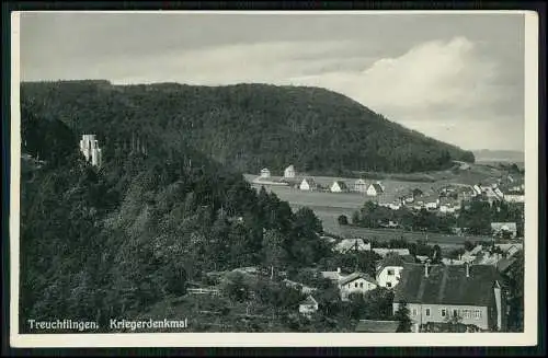 AK Treuchtlingen im Altmühltal Weißenburg-Gunzenhausen Panorama Kriegerdenkmal