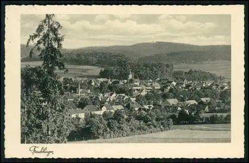 AK Treuchtlingen im Altmühltal Weißenburg-Gunzenhausen Panorama 1938 gelaufen