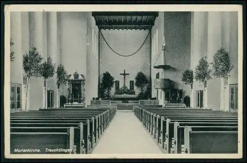 AK Treuchtlingen im Altmühltal Weißenburg-Gunzenhausen Marienkirche 1938 gelaufe