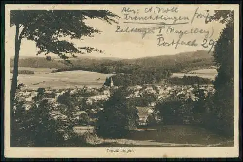 AK Treuchtlingen im Altmühltal Weißenburg-Gunzenhausen Panorama 1936 gelaufen