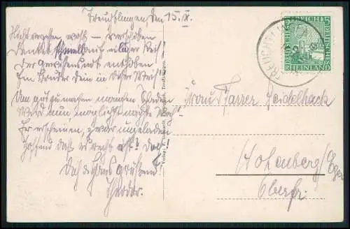 AK Treuchtlingen im Altmühltal Weißenburg-Gunzenhausen Panorama 1930 gelaufen