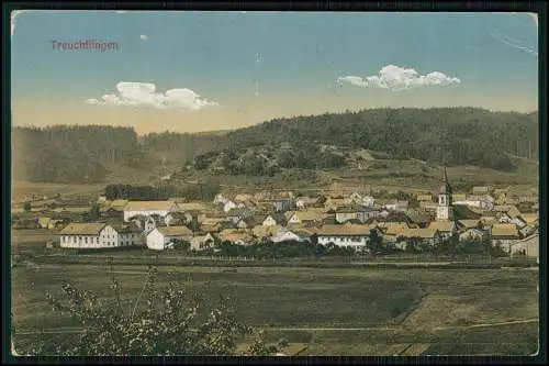 AK Treuchtlingen im Altmühltal Weißenburg-Gunzenhausen Panorama 1917 gelaufen