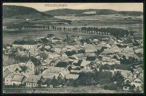 AK Treuchtlingen im Altmühltal Weißenburg-Gunzenhausen Panorama 1919 gelaufen