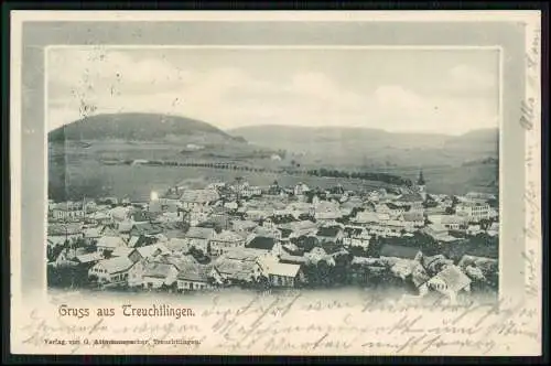 AK Treuchtlingen im Altmühltal Weißenburg-Gunzenhausen Panorama 1902 gelaufen