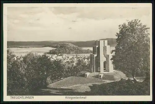 AK Treuchtlingen im Altmühltal Weißenburg-Gunzenhausen Kriegerdenkmal 1925