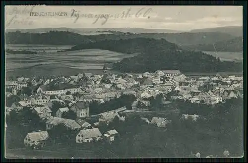 AK Treuchtlingen im Altmühltal Weißenburg-Gunzenhausen Panorama 1919 gelaufen